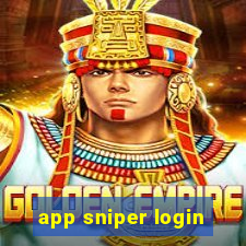 app sniper login